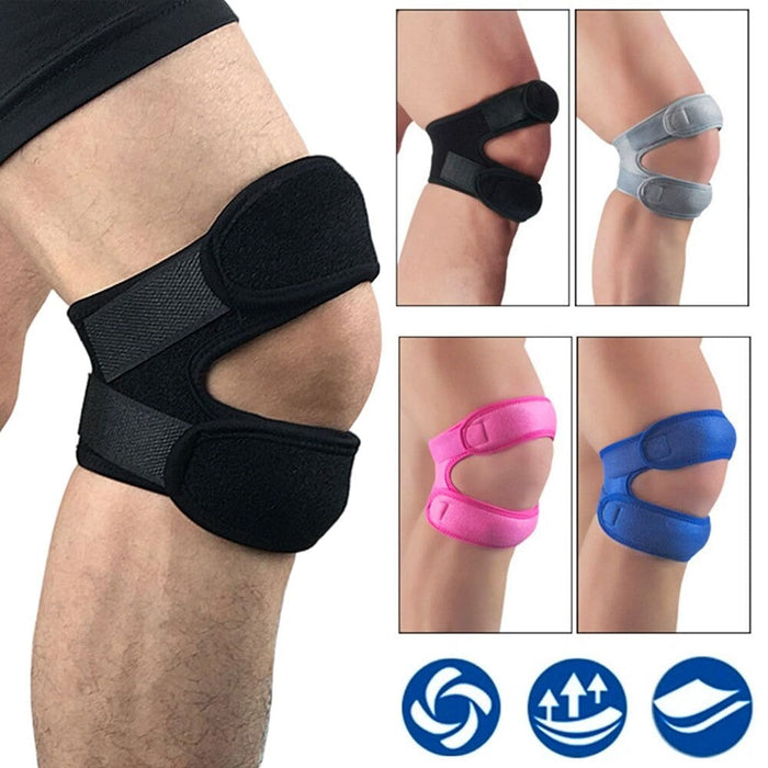 1Piece Adjustable Neoprene Knee Brace Support for Running Arthritis Jumper Tennis