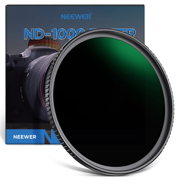 40.5Mm Nd1000 10 Stop Neutral Density Filter Multi Layer Nano Coating Hd Optical Glass Water Repellent Scratch Resistant