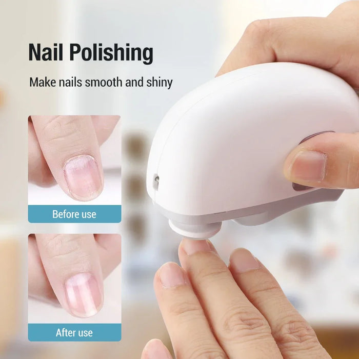 Electric Nail Trimmer With Auxiliary Lamp