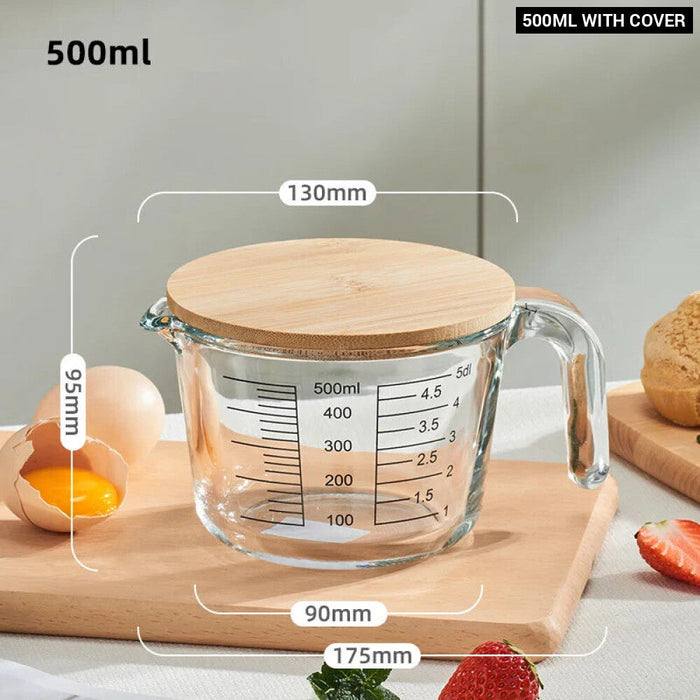 Glass Measuring Cup For Baking And Cooking