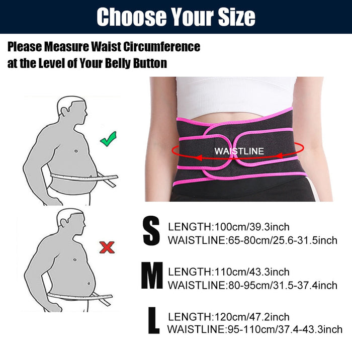 Breathable Dual Adjustable Compression Waist Support Belt For Sports Safety Protection