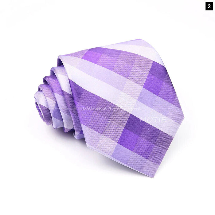 Colour Lattice Neckties For Business And Parties