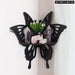 Boho Butterfly Wood Shelf Crystal Holder And Wall Decor