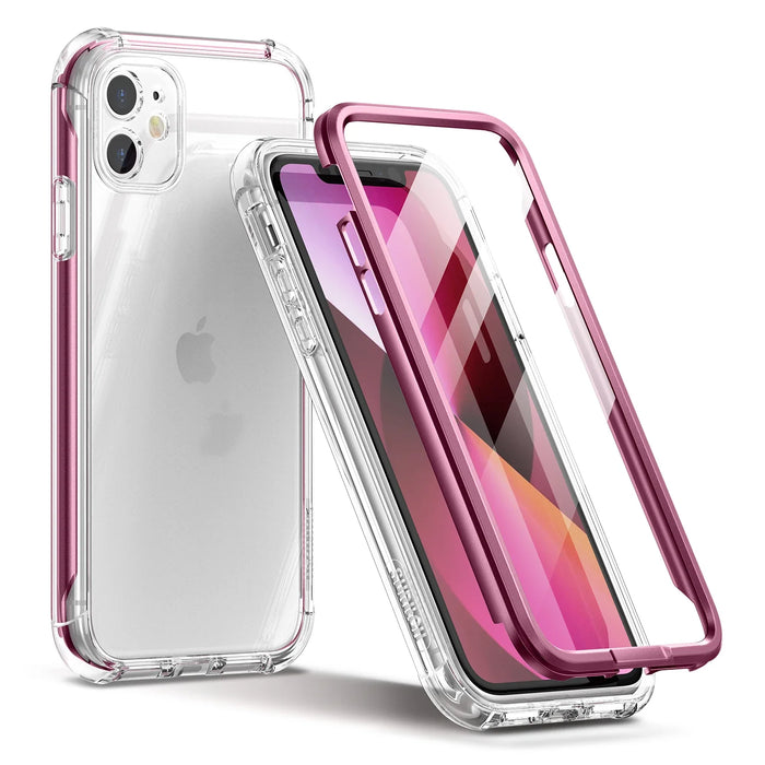 Iphone 11 Case Full Body Protection With Built In Screen Protector Shockproof Rugged Cover 6.1