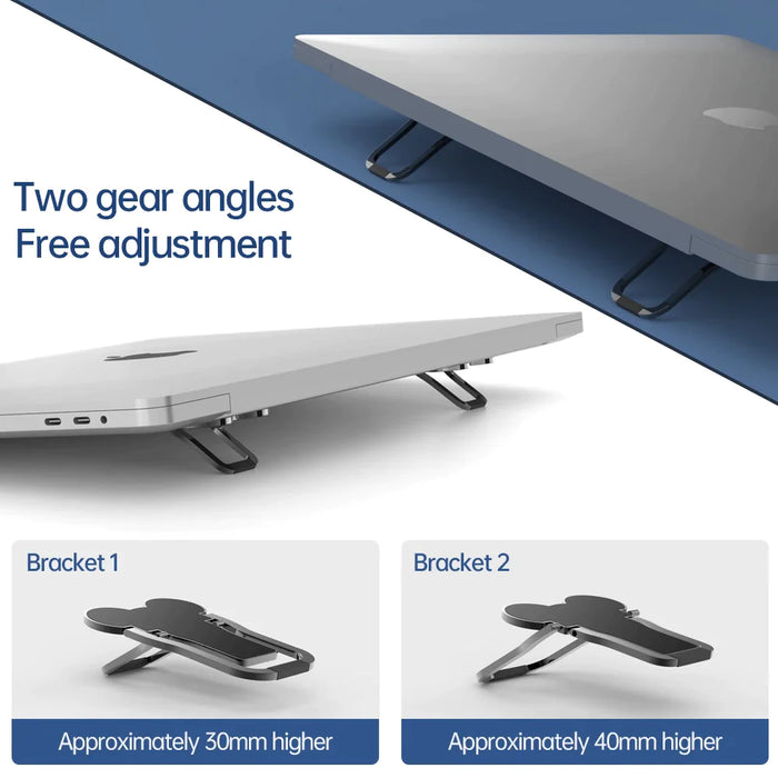 Adjustable Laptop Stand For Macbook Air Pro Pack Of 2