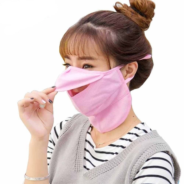 Breathable UV Protection Breathable Face Mask Cover For Outdoor Running Cycling Hiking