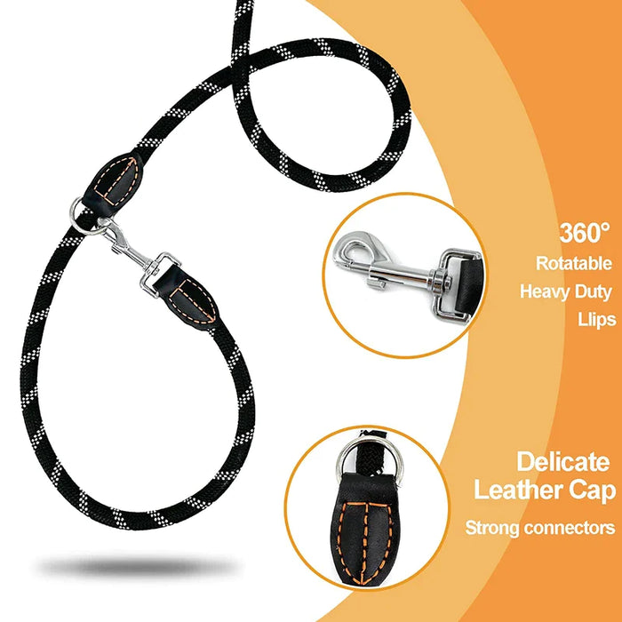 Hands Free Dog Leash Reflective Waist Running Rope