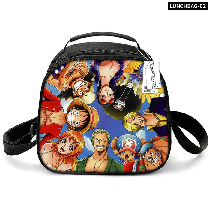 One Piece Luffy Schoolbag Set