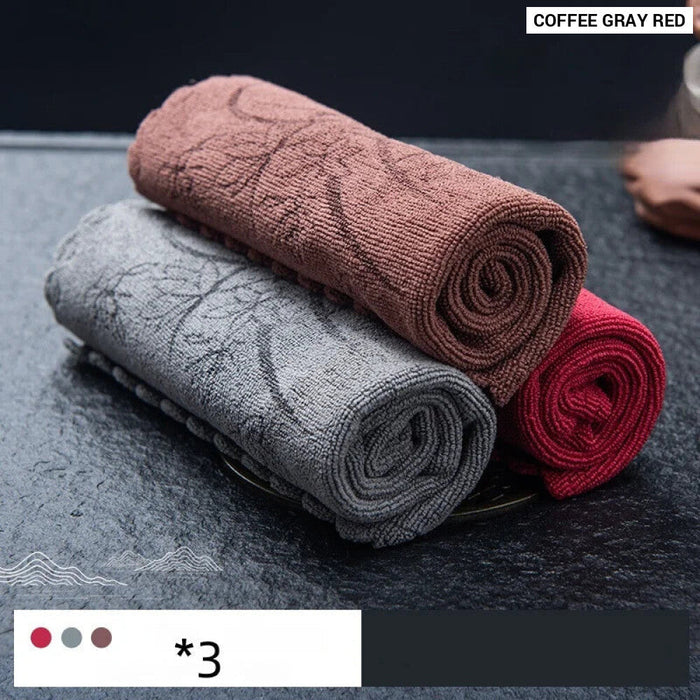 Soft Absorbent Tea Towel Set For Seamless Cleaning