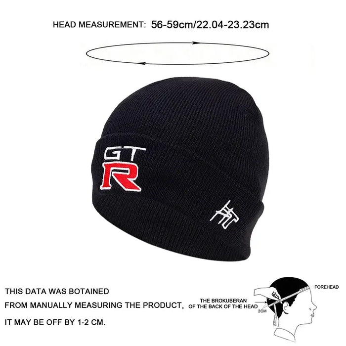 Gtr Letter Embroidered Beanie / Hat For All Seasons