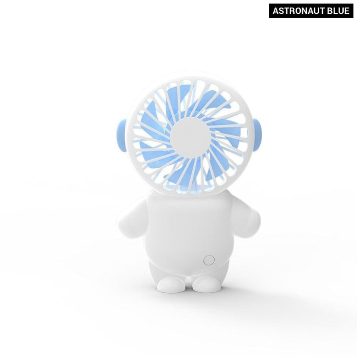 Portable Handheld Fan Cartoon Charging Model Large Wind Dormitory Student Office Worker Selling Like Hotcakes