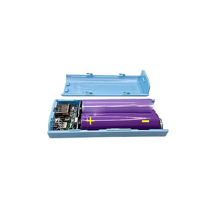 5V 5600mAh 2X 18650 USB Power Bank Battery Charger Case DIY Box For Phone Electronic Charging Not Including Batteries