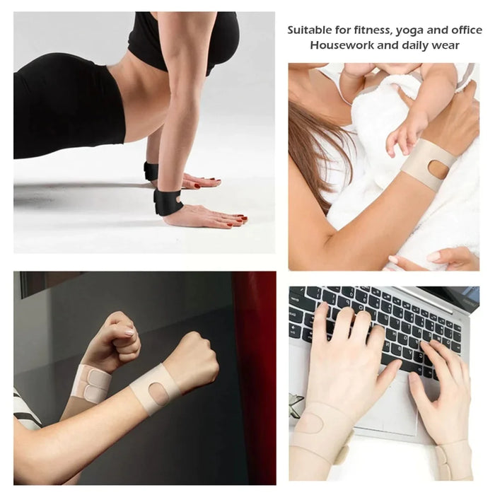 1 Pc Portable Adjustable Thin Soft Wrist Band For Tear Injury