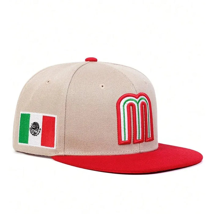 Adjustable Letter M Embroidery Baseball Cap / Hat