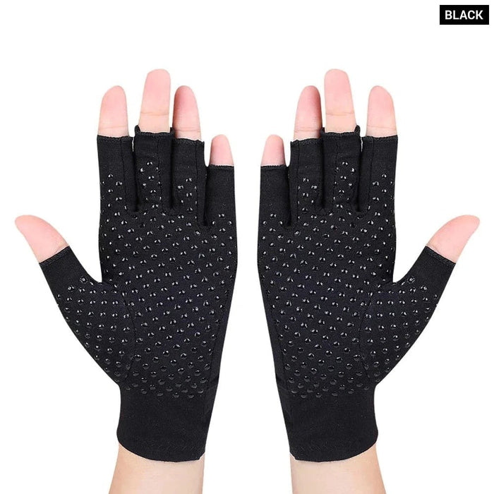 1 Pair Arthritis Compression Gloves For Women Men Sports Hand Swelling Osteoarthritis