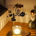 2 Glass Tealight Holders For Home Decor