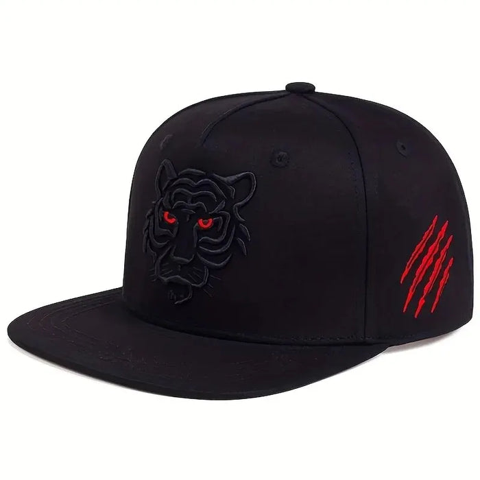 Adjustable Tiger Embroidered Baseball Cap / Hat