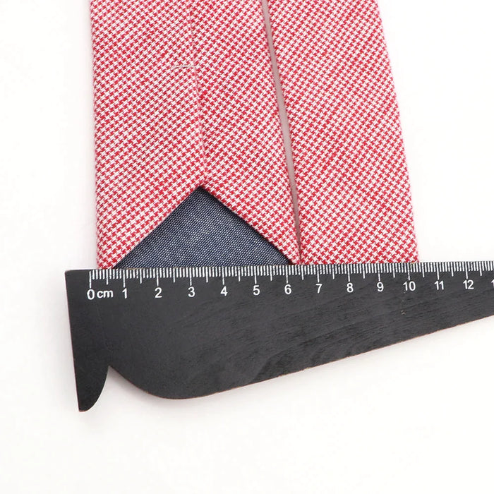 Pink Cotton Tie For Men Weddings And Daily Wear