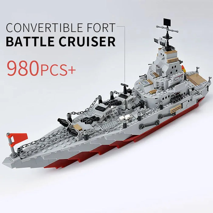 1068 Piece Ocean Cruiser Building Set