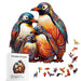 Exquisite Wooden Penguin Puzzle For Family Fun