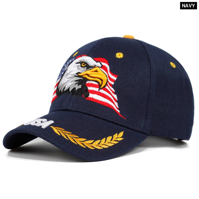 Adjustable Eagle Baseball Cap / Hat For Outdoor Wear