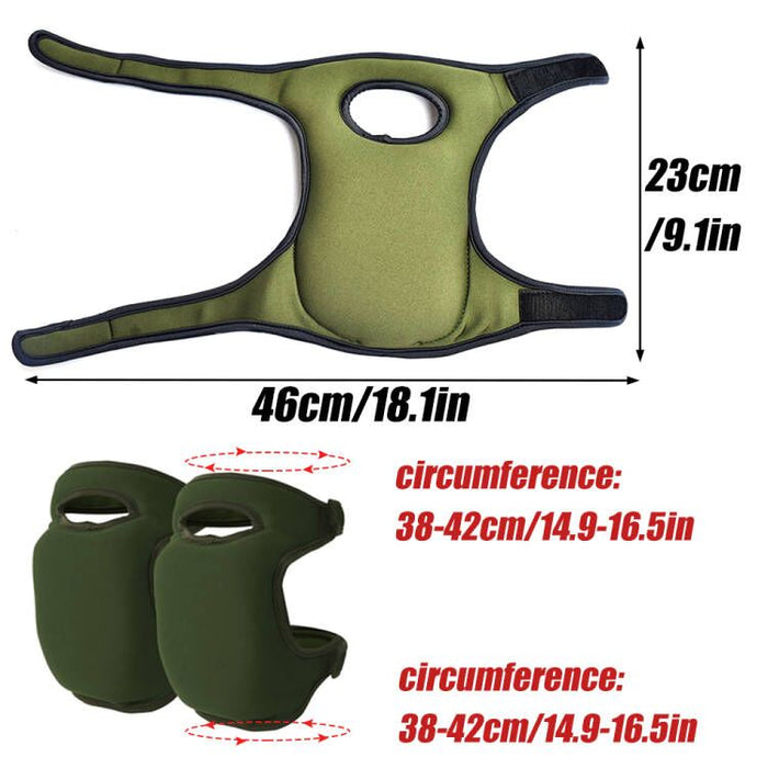 1pair Adjustable Thicked Kneeling Cushions For Cleaning