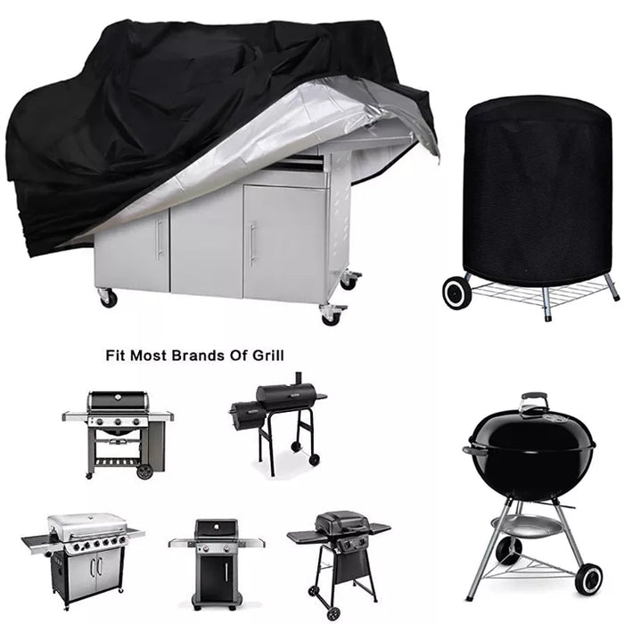 BBQ Cover Outdoor Dust Waterproof Weber Heavy Duty Grill Cover Rain Protective outdoor Barbecue cover