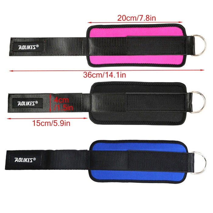 2Pcs/Pair Ankle Leg Strength Weight-Bearing Power Strap For Fitness Leg Extension