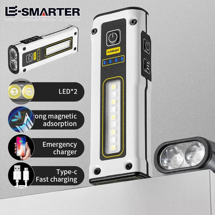 Portable Rechargeable Led Flashlight