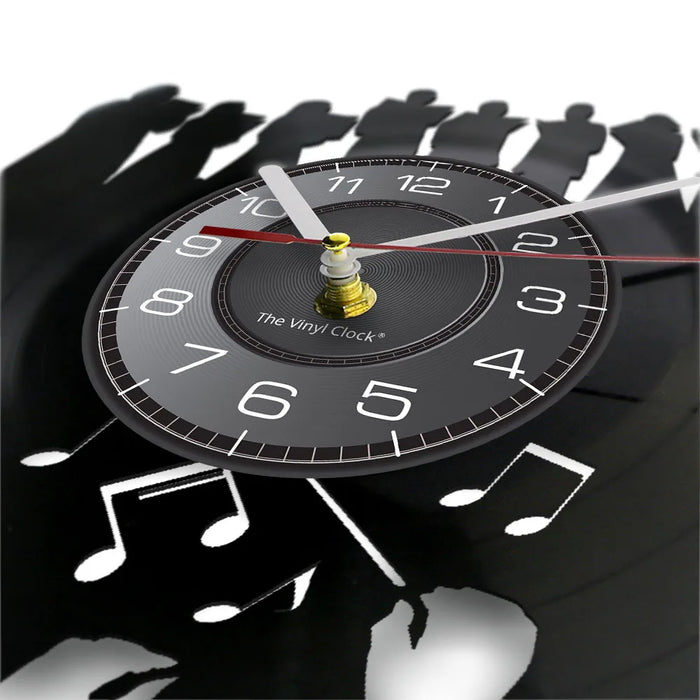 Minimalist Musician Wall Clock