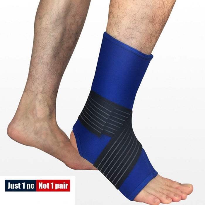 1Pc Ankle Support Brace with Adjustable Strap For Running Walking Hiking