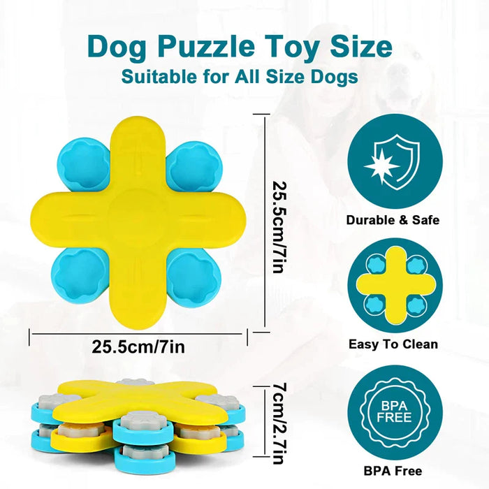 Interactive Dog Puzzle Toy Anti Skid Enrichment