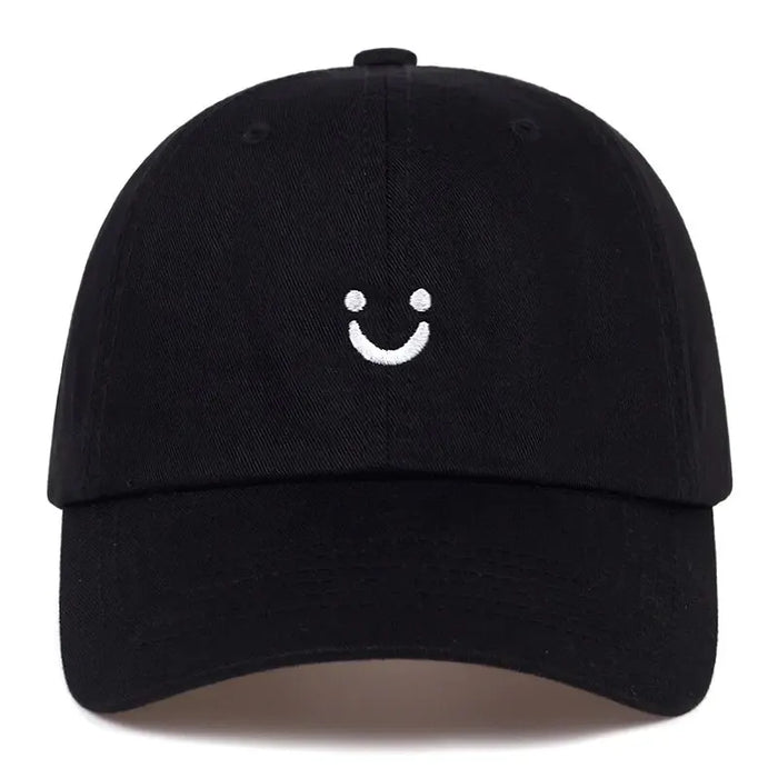 Adjustable Smiling Face Baseball Cap / Hat For Outdoor Wear