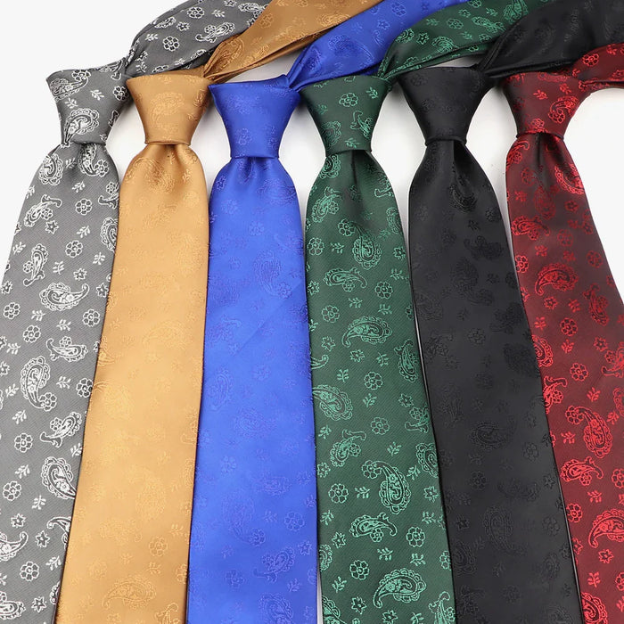 Paisley Ties For Daily Wear And Weddings