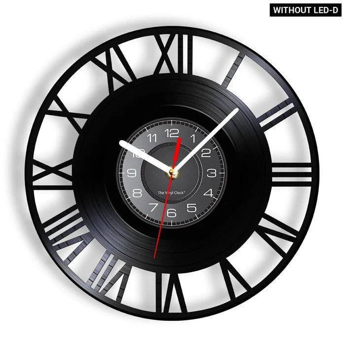 Retro Vinyl Record Wall Clock