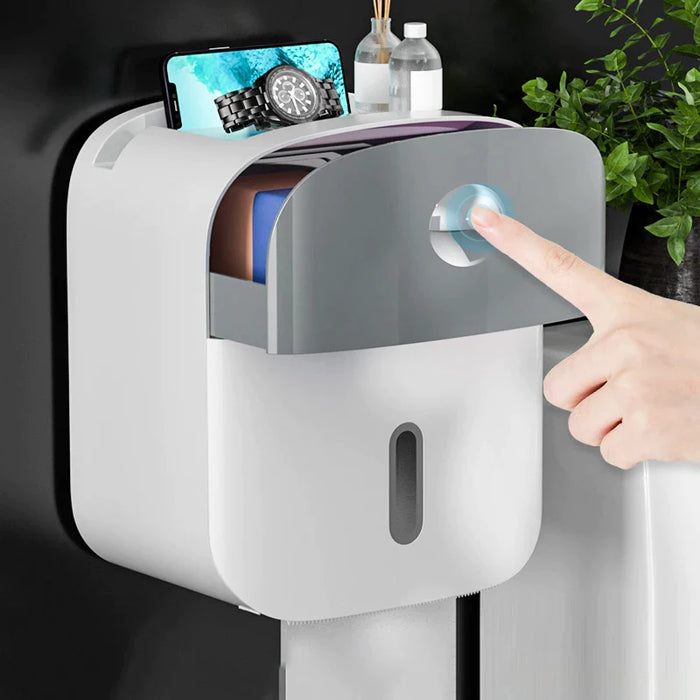 Waterproof Wall Mounted Toilet Paper Holder