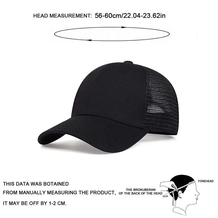 Adjustable Baseball Cap / Hat For Spring / Summer Sun Protection