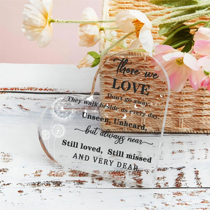 Personalized Dandelion Sympathy Gifts For Loss