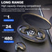 Waterproof Tws Bluetooth Earbuds With Mic