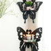 Boho Butterfly Wood Shelf Crystal Holder And Wall Decor