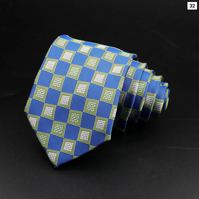 Polyester Necktie For Men For Business Meetings Formal Events And Daily Wear