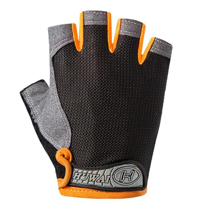 Half Finger Outdoor Cycling Anti Slip Anti Sweat Men Women Half Finger Gloves Breathable Anti Shock Sports Gloves
