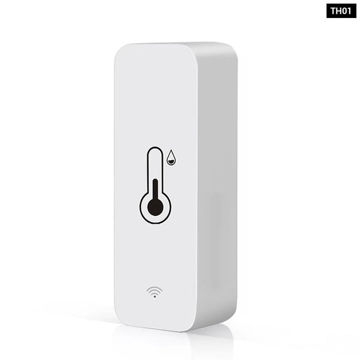 Tuya WiFi Temperature Humidity Sensor SmartLife Remote Monitor For Smart Home Workwith Alexa Google Assistant