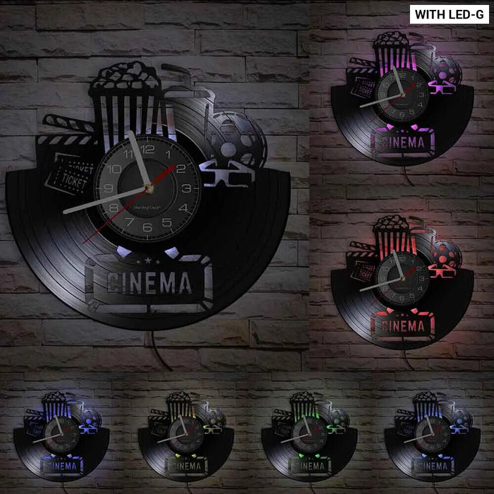 Vinyl Record Wall Clock