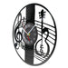 Musical Vinyl Record Wall Clock