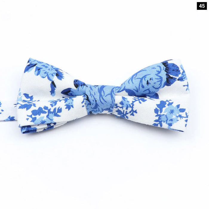 Colourful Floral Bow Ties Fashionable And Fun For Kids