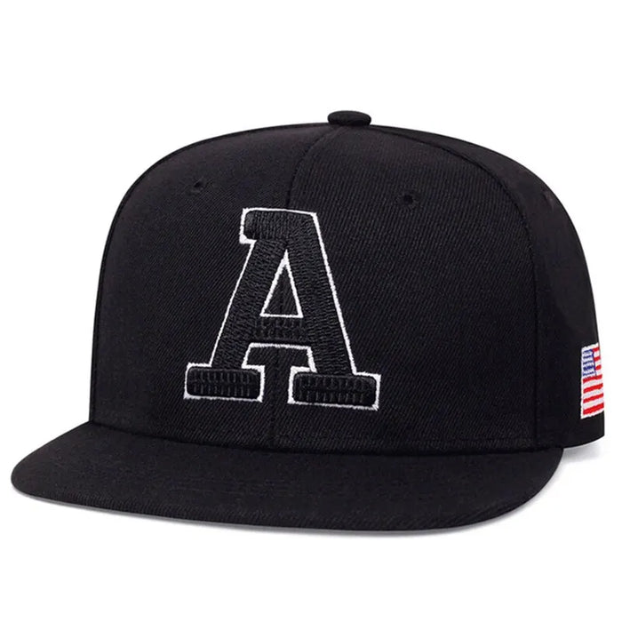 Adjustable Letter A Embroidered Baseball Cap / Hat