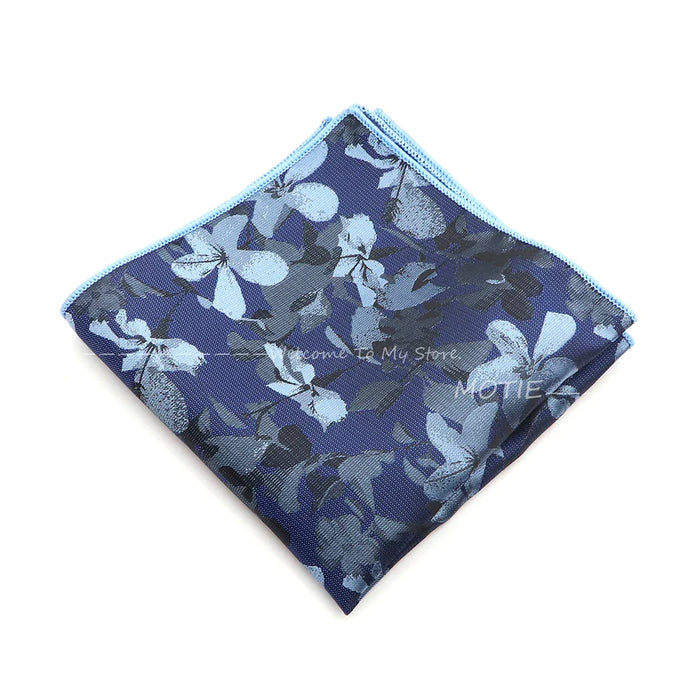 Mens Plant Pattern Handkerchiefs For Weddings And Daily Wear