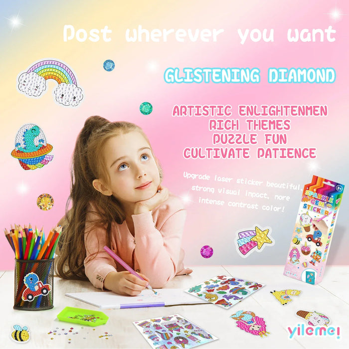 Handmade Cartoon Diamond Painting For Girls