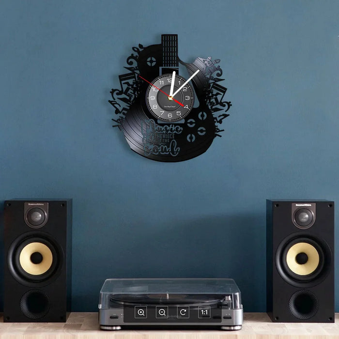 Musical Quote Wall Clock